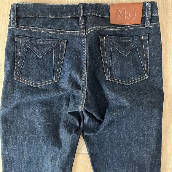 Marc Jacobs Chrissie 003 Low Rise Skinny Stretch Denim Jeans Sz 28 DarkBlue *P12 - Picture 3 of 8